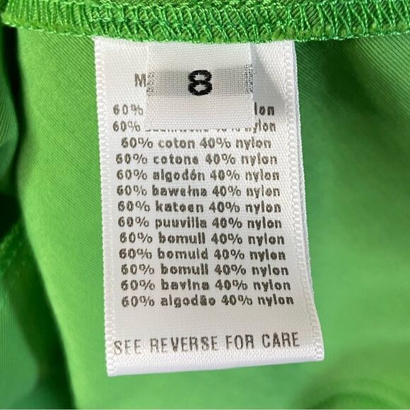 Aknvas Lexi Mini Green Dress Size 8 - Picture 13 of 15